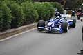 La monoposto Lola Zytek del pilota Scaramozzino che si accoda al serpentone finale
